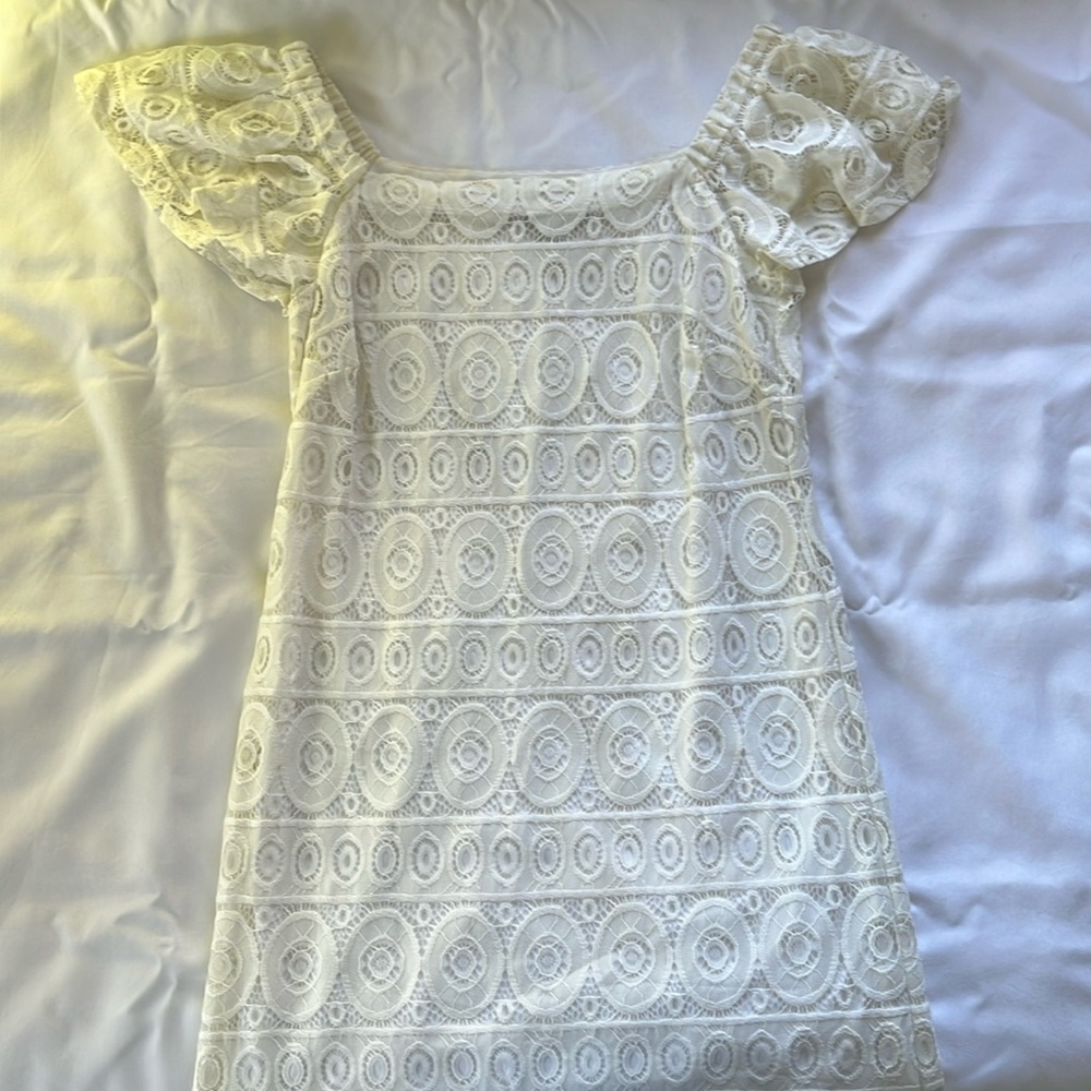 Off White Lace Dress
